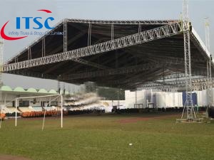 graphical stage roof japan truss