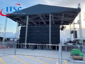 15m Graphical Stage Roof System Show Cast for Sale