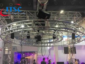 Custom Circular DJ Lighting Truss Ring System For Sale