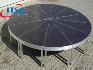 2m dia Portable Quicklock Round Stage Platform for sale