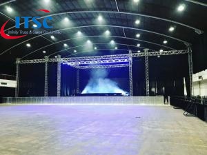 20ft Aluminium Graphical Truss Stage Roof System for Sale