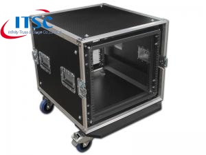 8U gator mixer Shockmount Rack Flight Case for sale