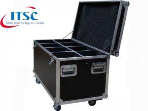 DIY DJ Band LED Parcan Lighting Road Case 8 in 1