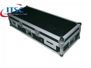 2 x CD DJ Audio Sound Mixer Fligh Road Case