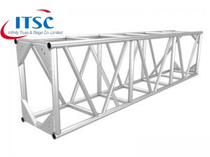 600x760mm  Heavy Duty Plated Bolted Box Lighting Truss Bar for Theatre