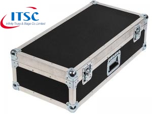 Large aluminum extrusion acoustic pedalboardflight case kit