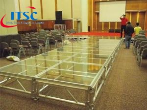 20ft Chinese DIY Transparent Clear Acrylic Runway Stage