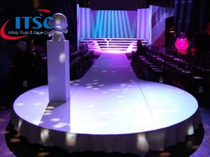 28ft Dia Round Catwalk Stage Box Truss For Sale