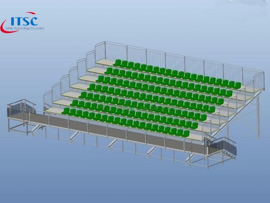 used gym bleachers for sale