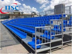 Buy 16x5m Indoor Gymnasium Bleachers for football use