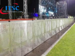 12m Front of Stage Barrier System wholesale for concert