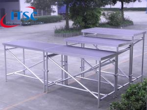 4x3m outdoor concert portable flooring stage riser for sale