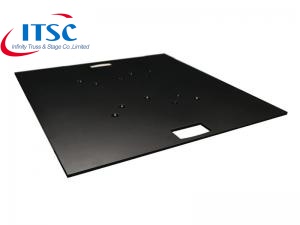 Aluminium Square Base Plate for truss