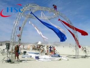 12m Aerial Rig Aluminum Roof Trusses for Sale
