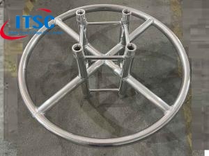 China Circular Lighting Truss Top Ring Rig Tower For DJ