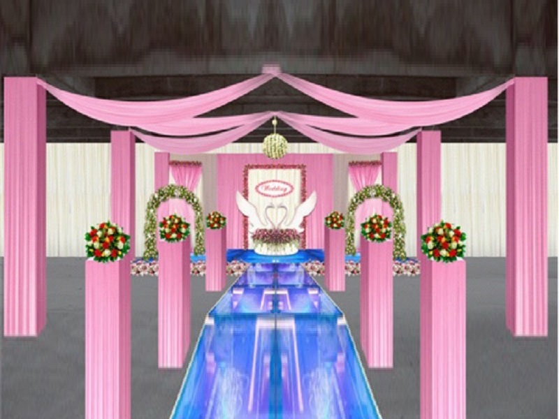 How to do a wedding stage decoration？
