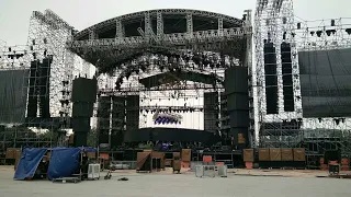 Curved Box Truss Stage Roof Structure System For Sale