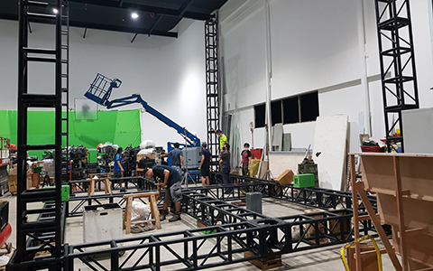 Black Box Truss 400x400mm for Studio lighting truss sysem in Singapore