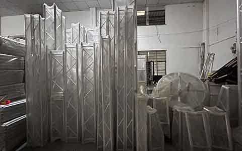 6x6 inches box truss to Germany