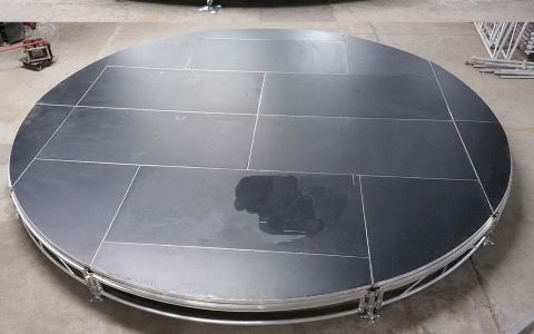 Aluminium Circular Stage for wedding Party