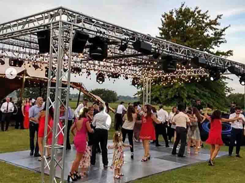 Truss Wedding Stage: Elevate Your Wedding with Style and Safety