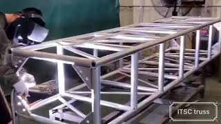 Large Rectangular Truss Beam for Stage Lighting