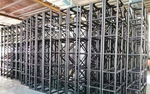 Exposed Black Truss 400 x 400 mm in Stock