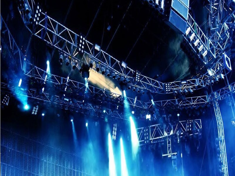 Metal Concert Truss Stage Setup for Sale