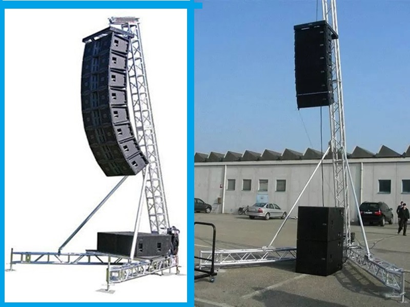 6 M Speaker Truss Towers Support Spigot 800 kg Capacity
