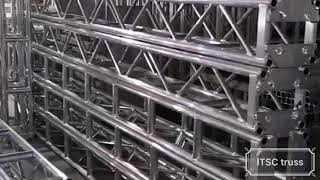 welding 10x10 inch light duty stage box truss